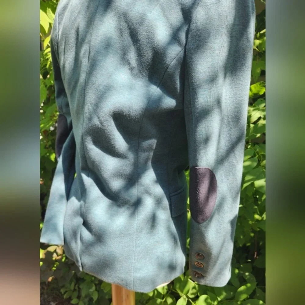 Cartonnier Small‎ Anthropologie Women's Teal Blazer